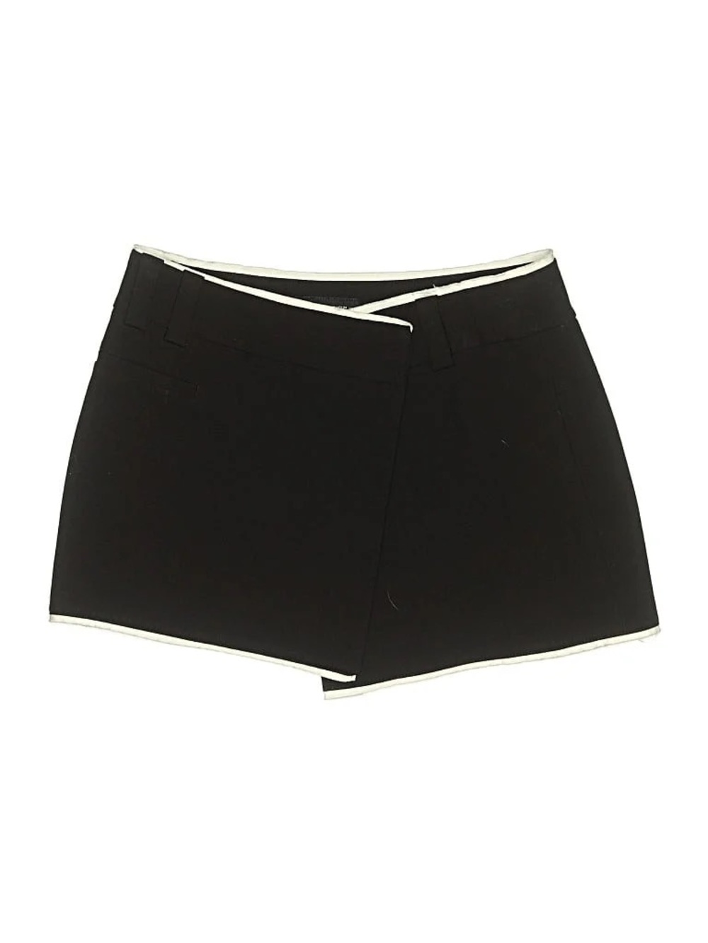Zara Mini Skort with White Contrast Trim